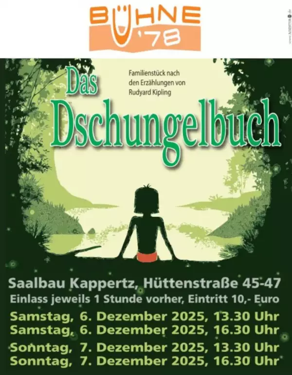 Das Dschungelbuch – Ein Theaterabenteuer für die ganze Familie